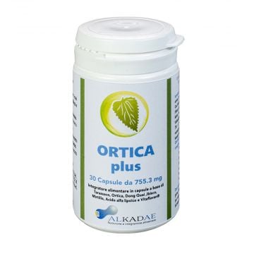 ORTICA PLUS 30 Capsule | Integratore Detox e Drenante | ALKADAE