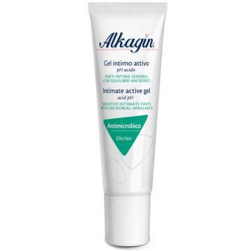 Gel intimo attivo 30 ml | Complesso antimicrobico a PH acido | ALKAGIN