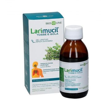 Larimucil 120 ml | Integratore tosse e gola | BIOS LINE