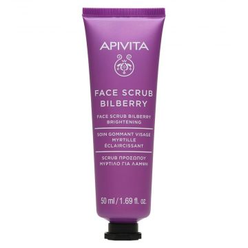 Esfoliante Viso Mirtillo | Face Scrub 50 ml | APIVITA Cleansing