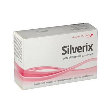 SILVERIX | 14 Garze sterili perioculari | ALFA INTES