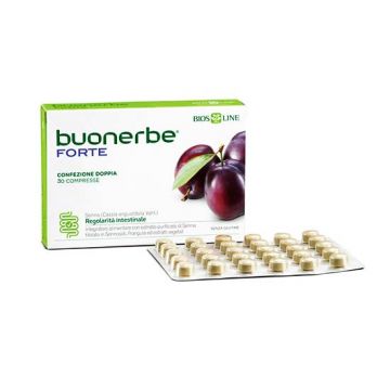 BUONERBE FORTE 30 cpr | Integratore benessere intestinale | BIOS LINE