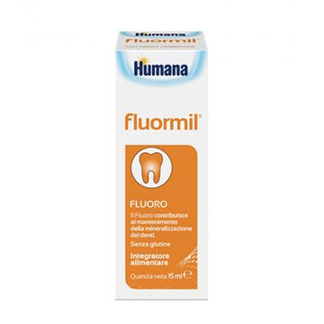 FLUORMIL 15 ml | Integratore a base di fluoro | HUMANA