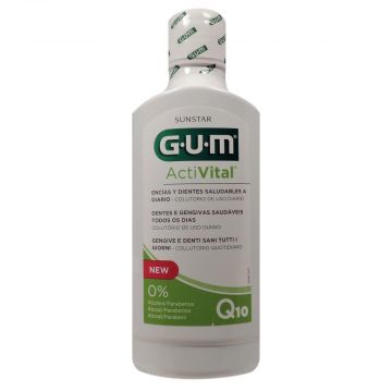Activital 500 ml  + R Rinse 120 ml | Collutorio quotidiano antiossidante | GUM