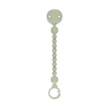 Clip Portaciuccio silicone verde | portaciuccio a catenella |  SUAVINEX