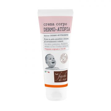 Crema corpo 100 ml | Crema nutriente pelle atopica | FIOCCHI DI RISO Dermo Atopia