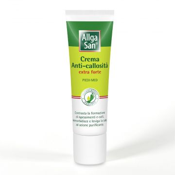 Crema riducente anti-callosità extra forte 30 ml | Ispessimenti persistenti | ALLGA SAN Piedi-Med