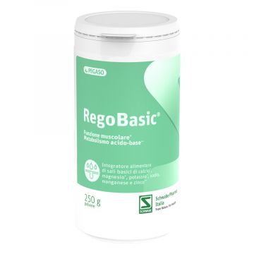 Regobasic Polvere 250 gr | Integratore con sali basici | PEGASO