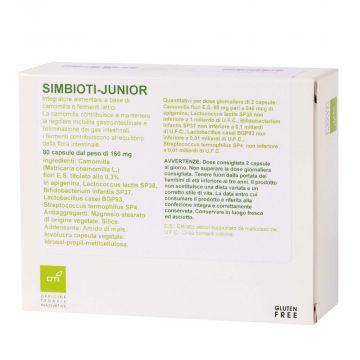 Simbioti JUNIOR 80 capsule | Integratore probiotici | OTI