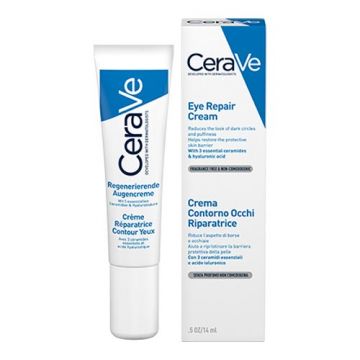 Crema Contorno Occhi 15ml | Crema riparatrice borse e occhiaie | CERAVE