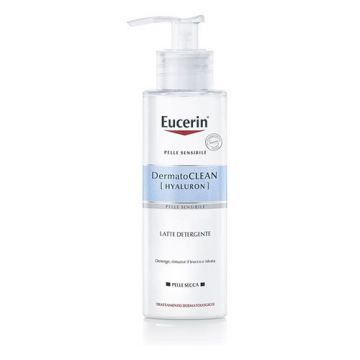 Dermatoclean Gel | Latte Detergente viso 200 ml | EUCERIN