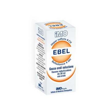 Ebel | Gocce orali omeopatiche 30 ml senza alcool | IMO
