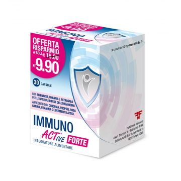 Immuno Active Forte 30 cps | Integratore per le difese immunitarie | LINEA ACT