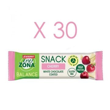 SNACK BALANCE CHERRY Box 30 pz | Barretta Ciliegia 33 g | ENERZONA