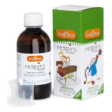 Respiro sciroppo 140 ml | Tosse grassa e secca | BUONA