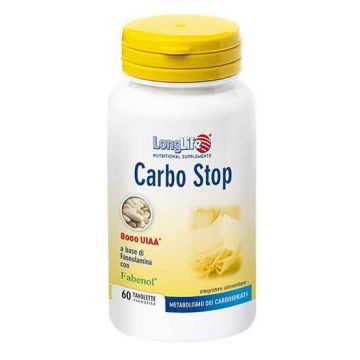 CARBO STOP 60 tav | Integratore per il Metabolismo dei Carboidrati | LONGLIFE