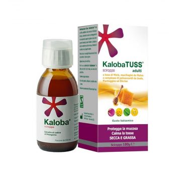 KALOBA TUSS ADULTI 180 g | Sciroppo per la tosse secca e grassa | SCHWABE