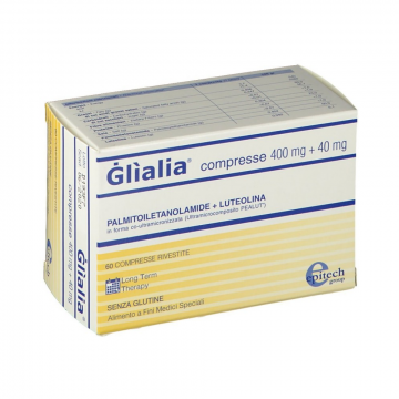 Glìalia 400mg+400mg 60 cpr | Integratore con Palmitoiletanolamide e Luteolina | EPITECH