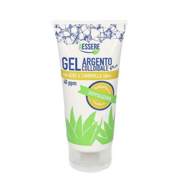 ARGENTO COLLOIDALE PLUS | Gel intimo con aloe e camomilla 40 ppm 100 ml | AESSERE