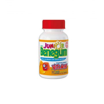 Benegum Junior Gelee 52 caramelle | Caramelle con vitamine gusto frutta | BENEGUM