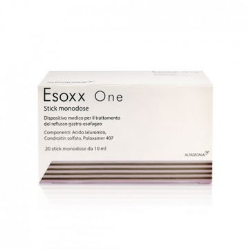 Esoxx One 20 bustine stick 10 ml | Reflusso Gastro-Esofageo | ALFASIGMA