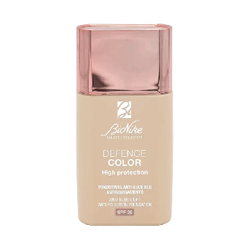 Defence Color - Fondotinta High Protection Spf30 | Ant luce blu/inquinamento 30ml | BIONIKE
