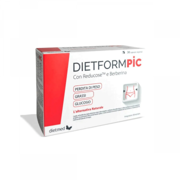 DietformPic 30 capsule Vegetali | Reducose e Berberina | DIETMED