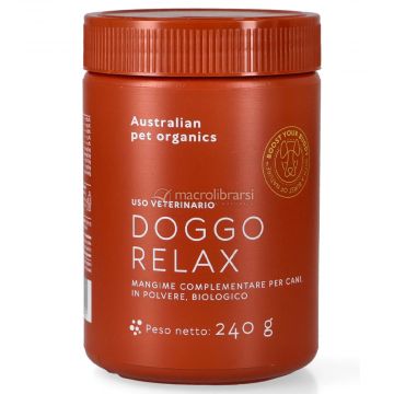 Doggo Relax 240g | Alimento complementare agitazione cane | AUSTRALIAN PET ORGANICS