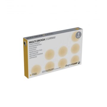 Droga Test Multidroga 1 pz | Test rapido multidroghe | DIAGNOSTICARE