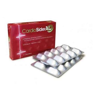 CARDIOSIDERAL 20 capsule| Integratore di  Ferro Sucrosomiale  | SIDERAL