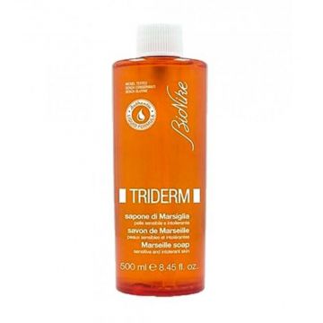 SAPONE DI MARSIGLIA LIQUIDO | Detergente Pelli Sensibili e Intolleranti 500 ml | | BIONIKE Triderm