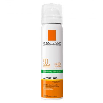 Anthelios Spray fresco SPF50 75 ml | Protezione solare invisibile facile applicazione | LA ROCHE POSAY