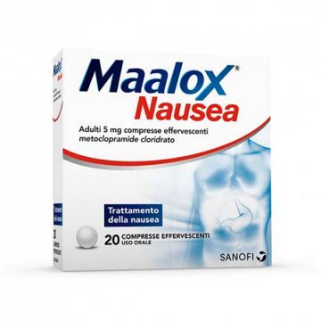 MAALOX Nausea 5 mg ADULTI | 20 Compresse effervescenti