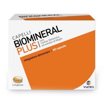 Biomineral Plus | Integratore capelli 60 capsule | BIOMINERAL