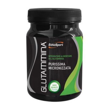 GLUTAMMINA 300 gr | Integratore in polvere per i Muscoli | ETHICSPORT