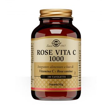 ROSE VITA C 1000 - 100 tav | Integratore di Vitamina C | SOLGAR