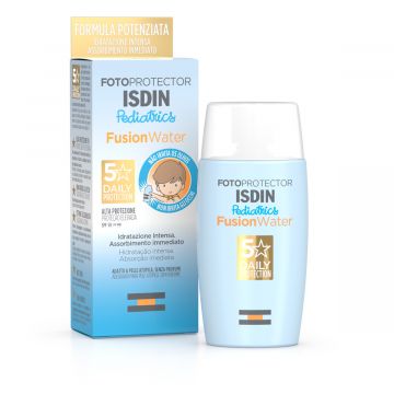 Fusion Water Spf 50+ | Fotoprotezione viso bimbi 50 ml | ISDIN Fotoprotector Pediatrics