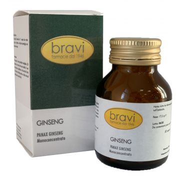 Ginseng 50 capsule | Integratore contro lo Stress | BRAVI LAB