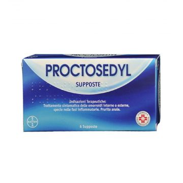 PROCTOSEDYL | 6 Supposte