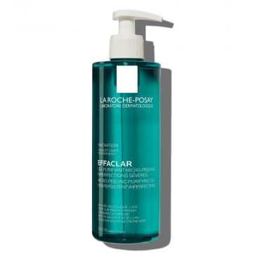 Gel Micro Peeling 400 ml | Gel esfoliante purificante viso | La Roche Posay Effaclar