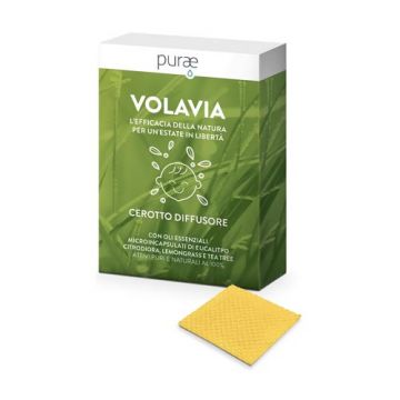 Volavia cerotto diffusore 12 pz | Cerotto antizanzare oli essenziali | PURAE