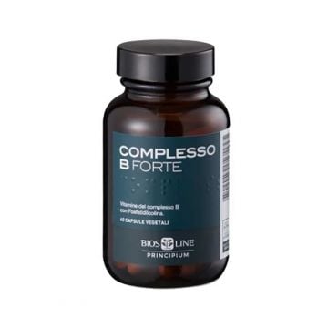 Complesso B Forte 60 cps vegetali|  Integratore Vitamina B | BIOS LINE - Principium