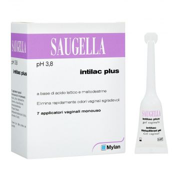 Intilac Plus 5 ml | Gel intimo con acido lattico | SAUGELLA