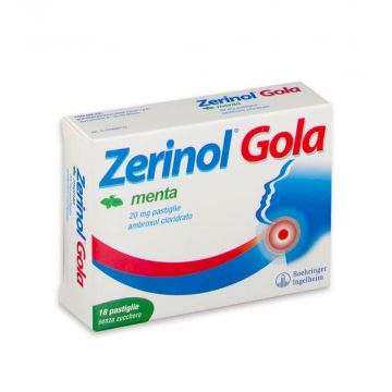 Zerinol Gola Menta | 18 pastiglie 20 mg