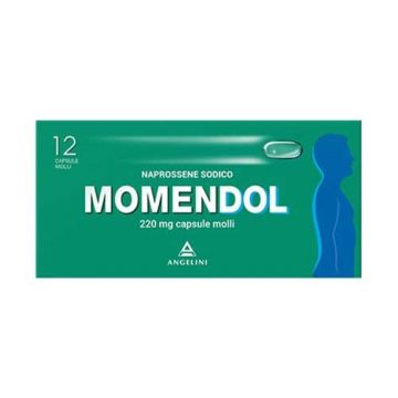 MOMENDOL 220 mg cps | 12 Capsule Molli