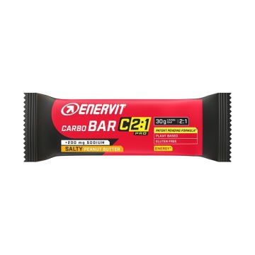 C2:1 Pro - Carbo Bar 45g | Salty peanut butter | ENERVIT 