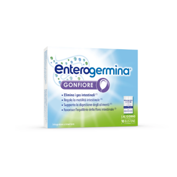 Gonfiore 10 buste | Enzimi, probiotici | ENTEROGERMINA