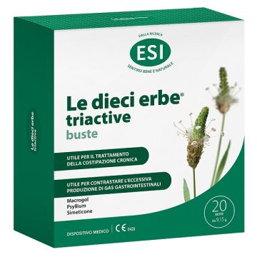 Le Dieci Erbe 20 Buste | Integratore stitichezza | ESI
