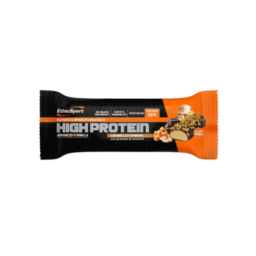High Protein Bar 45g  | Caramello e Fondente | ETHICSPORT