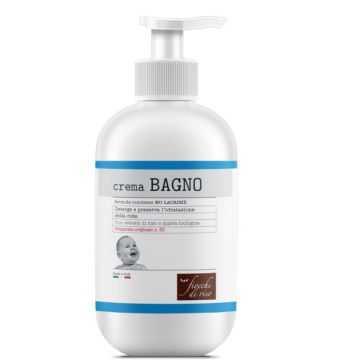 Crema Bagno No Lacrime 400 ml | Detergente nutriente | FIOCCHI DI RISO